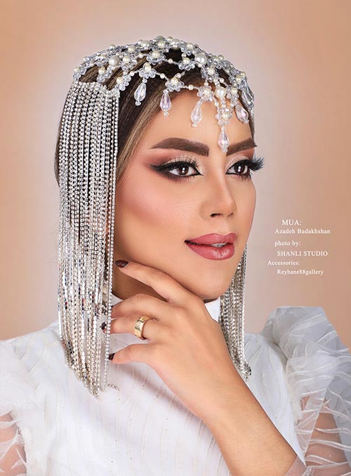 آرایش عربی عروس جدید