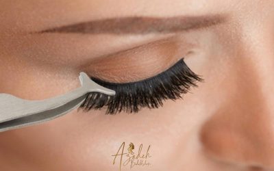 آموزش چسباندن مژه مصنوعی