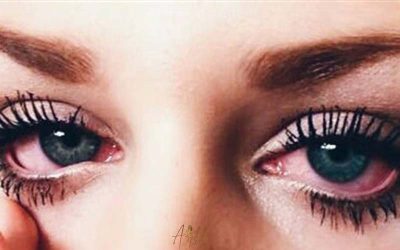 آرایش چشم های حساس